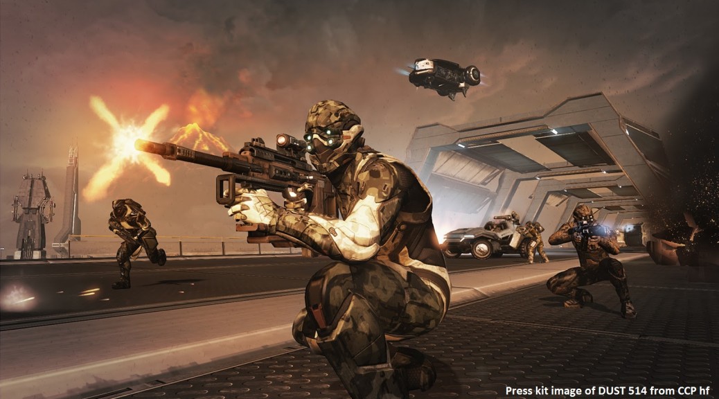 Press kit image of DUST 514 from CCP hf